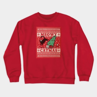 MEOWY CATMAS Crewneck Sweatshirt